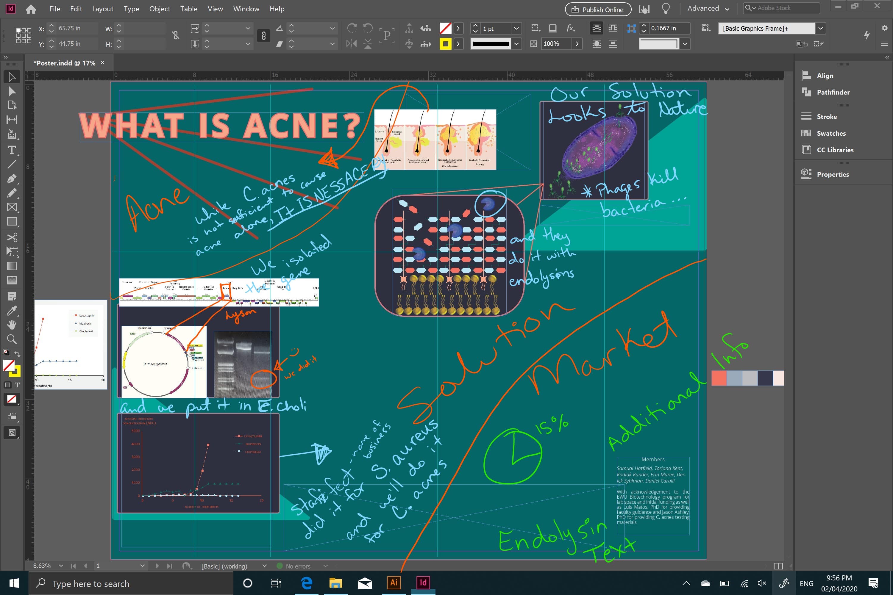 Fayge Biotech Poster Planning Phase